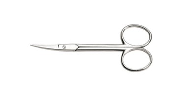 Tijera curva de manicura