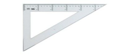 Cartabón 25 cm